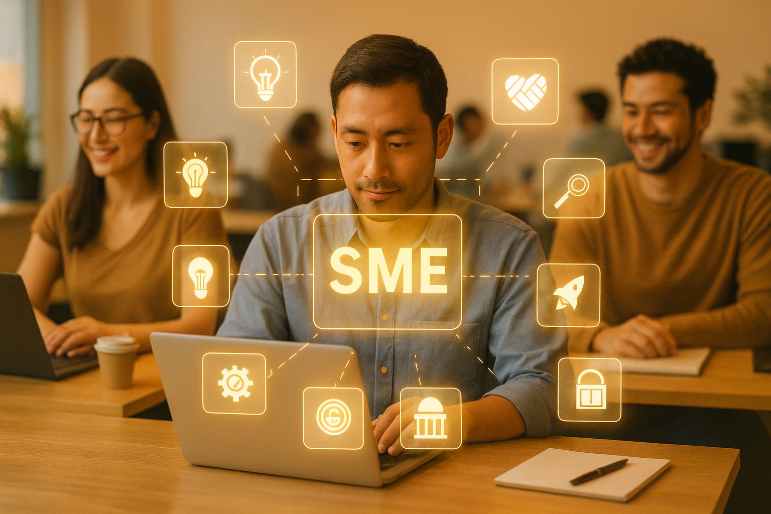 静かに、確実に。 W-Secure は中小企業をサイバー攻撃から守るプロフェッショナルチームです。